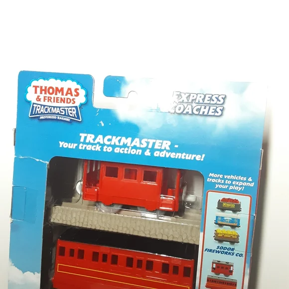 VINTAGE Fisher Price Thomas the Train: TrackMaster Express Coaches NEW Cars & Vehicles